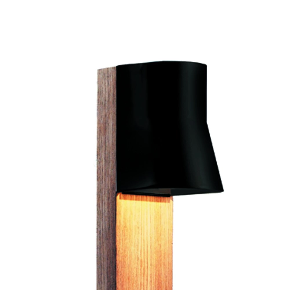 Houten tuinlamp Beacon Teak en zwart Royal Botania