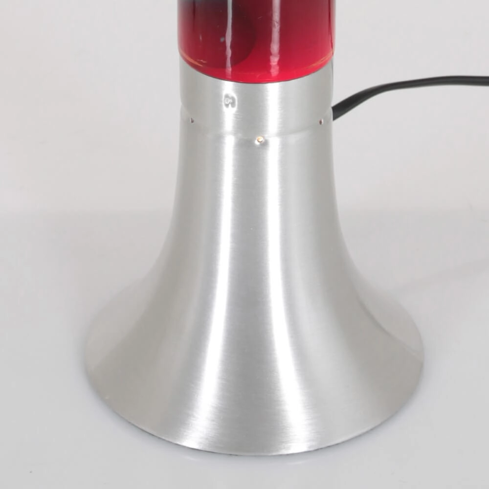 RVS lavalamp Volcan cilinder Steinhauer 8712746147018