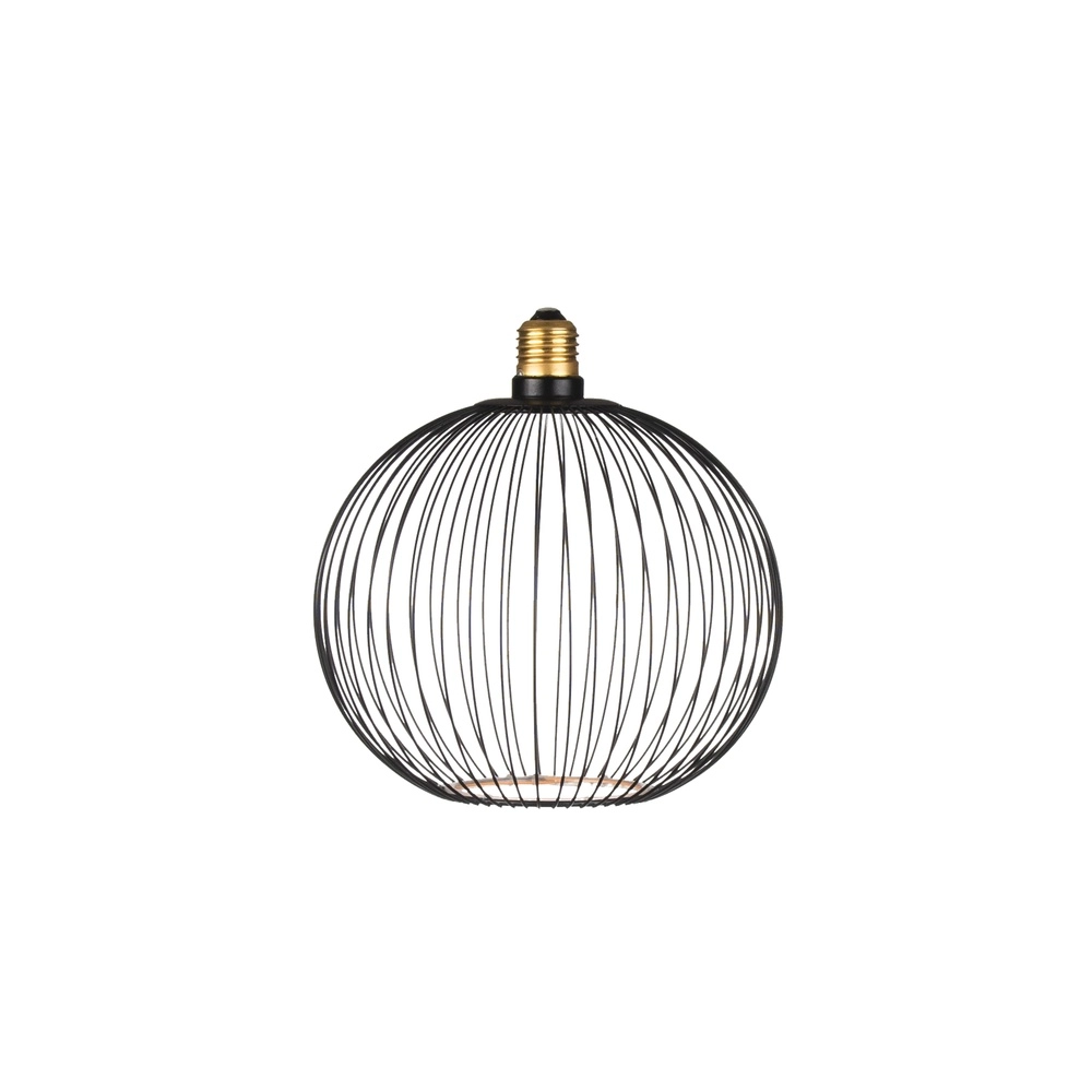 Unieke lichtbron Floating Filo zwart - 5W - E27 - 380lm - 2200K - Ø 18cm