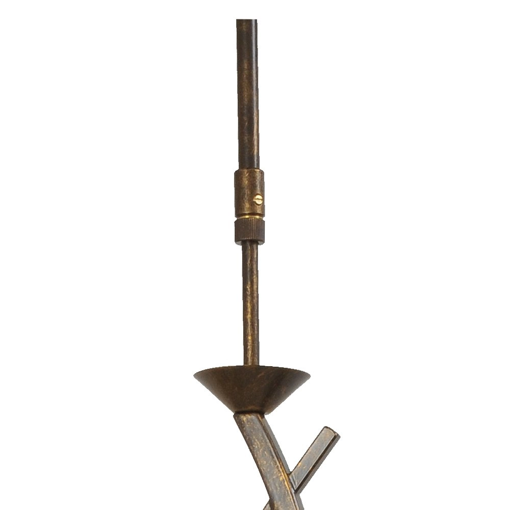 Hanglamp Verona 1 5-lichts bronsbruin Masterlight 8718121037868