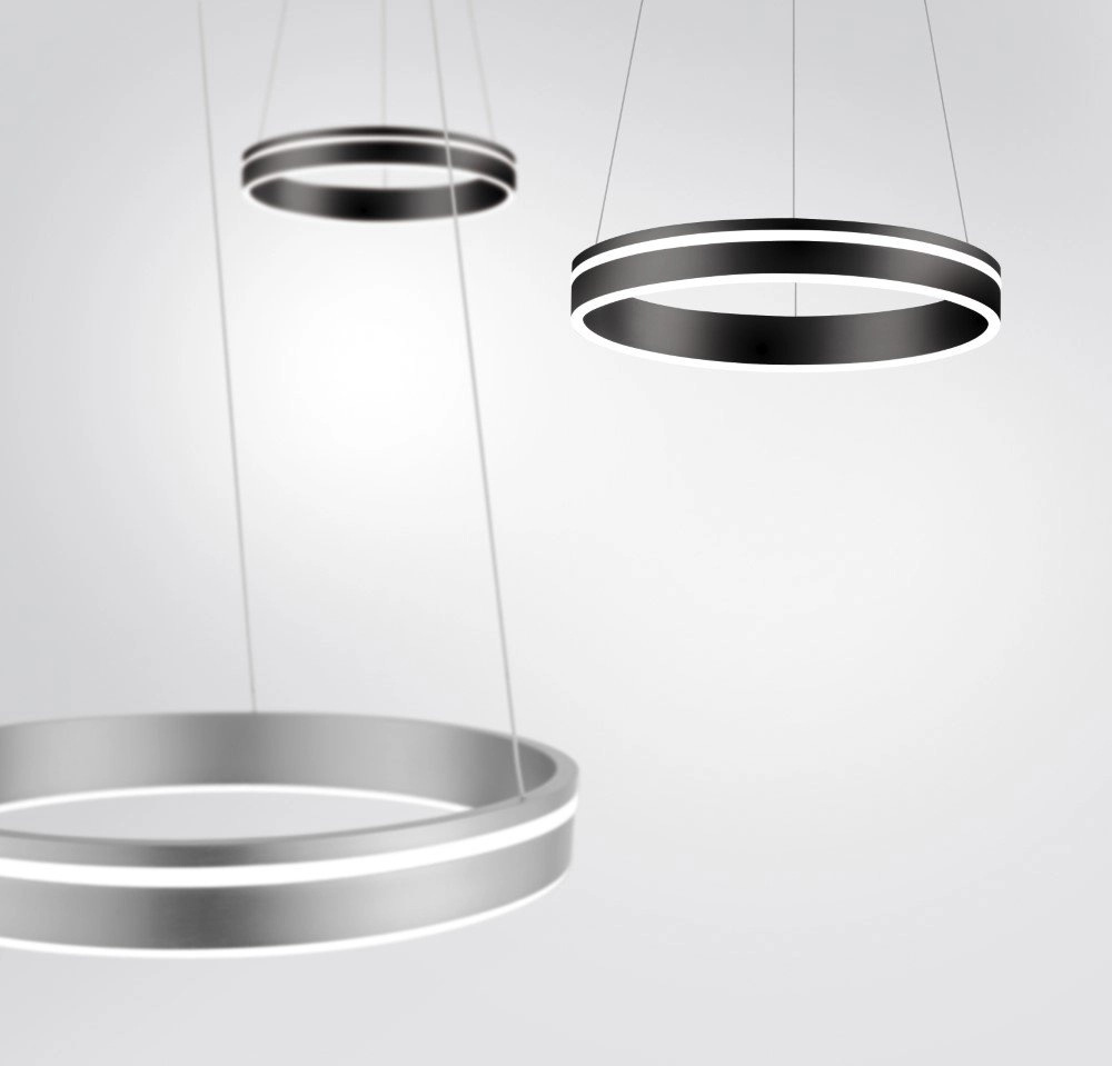 Design hanglamp Q-Vito Ø 40cm antraciet Paul Neuhaus 4012248336021