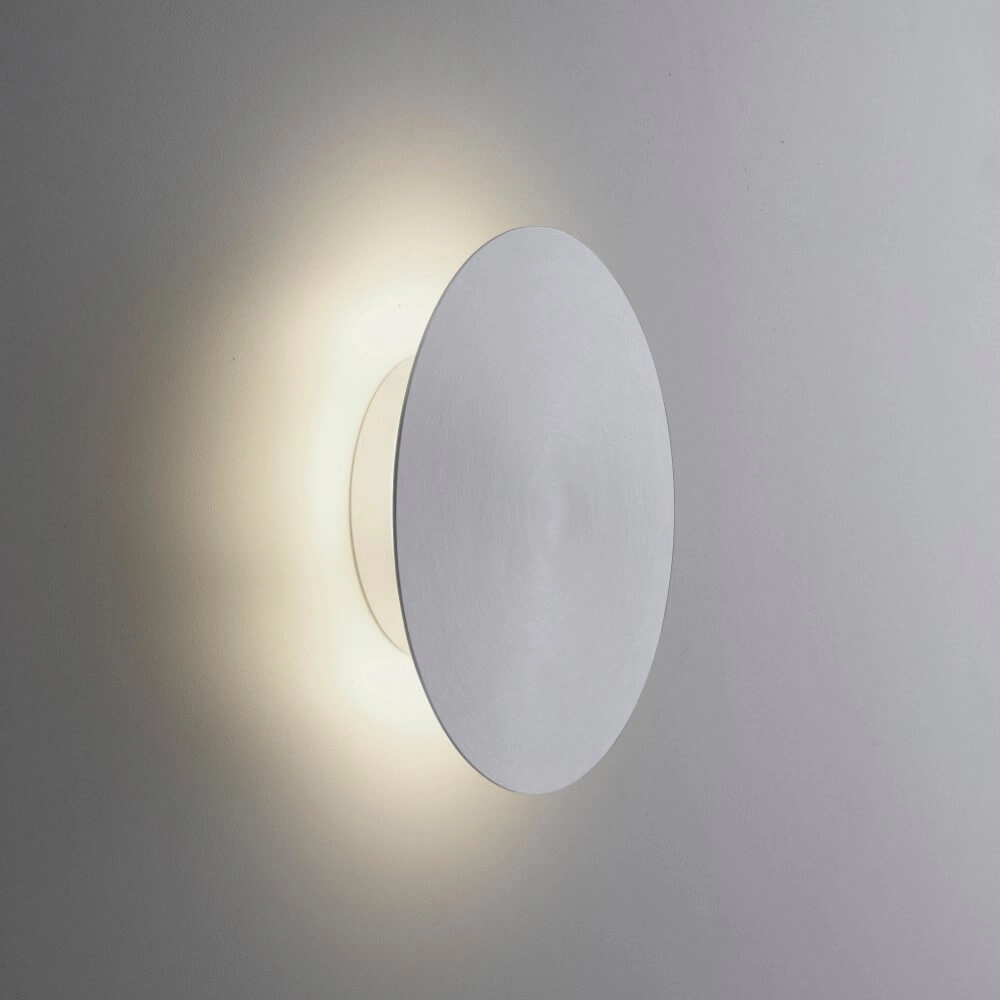 Design wandlamp Akku Puntua Ø 18cm aluminium Paul Neuhaus 4012248372500