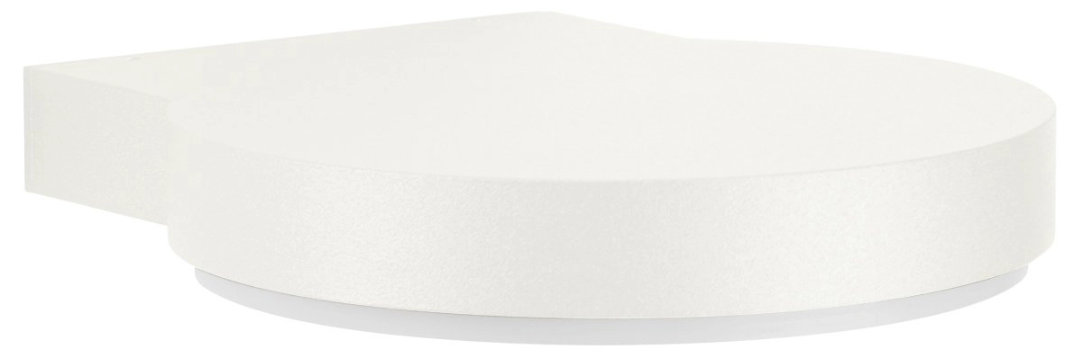 Buitenverlichting rond Steng M down - wit