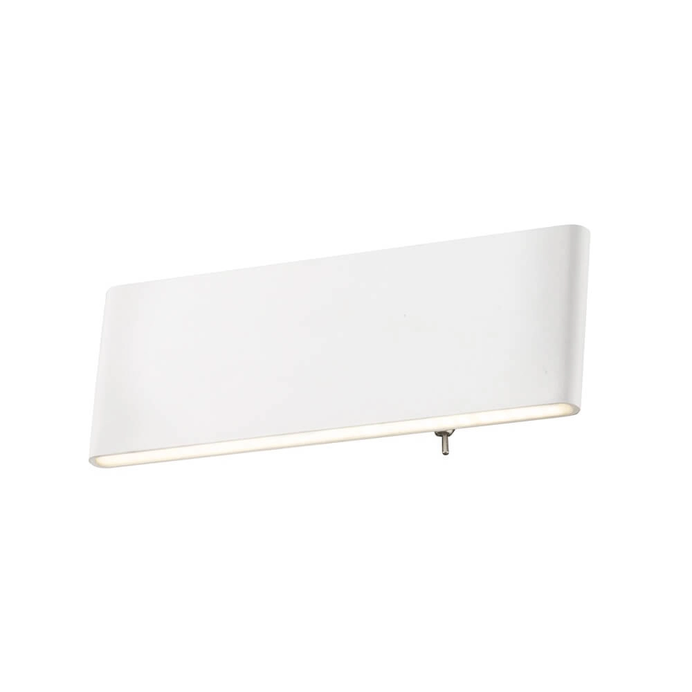 Design wandlamp Siegfried S wit met schakelaar Design wandlamp Siegfried S wit met schakelaar
