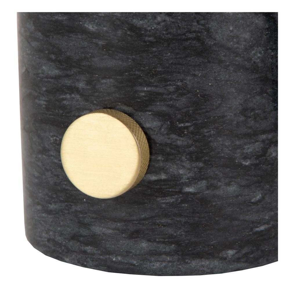 Design tafellamp Charlize Ø 23cm zwart Lucide 5411212031006