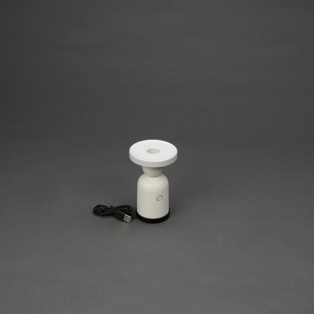 Oplaadbare tafellamp Nantes wit voor kandelaar KonstSmide 7318307833256