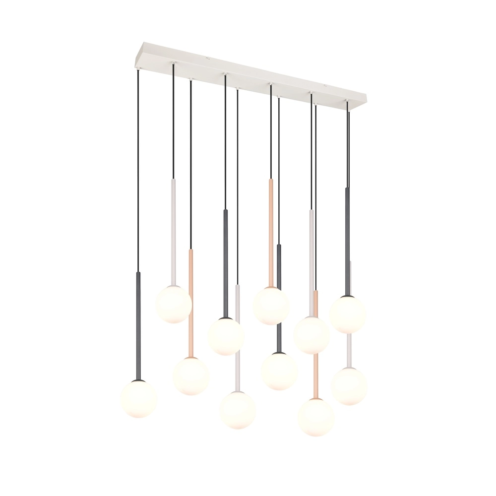 Design hanglamp Firano 11-lichts meerdere kleuren