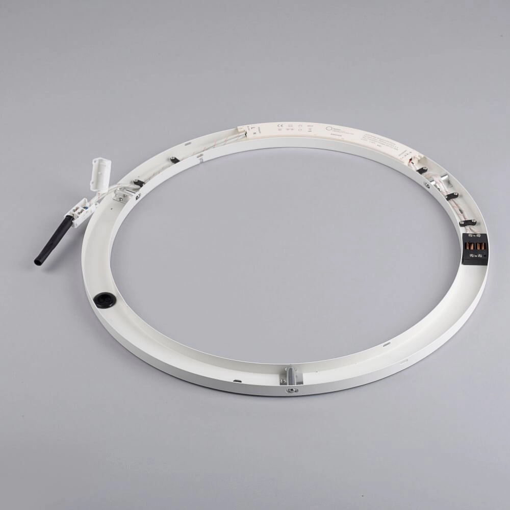 Ronde vloerlamp Pure Lines Round Ø 50cm aluminium Paul Neuhaus 4012248375860