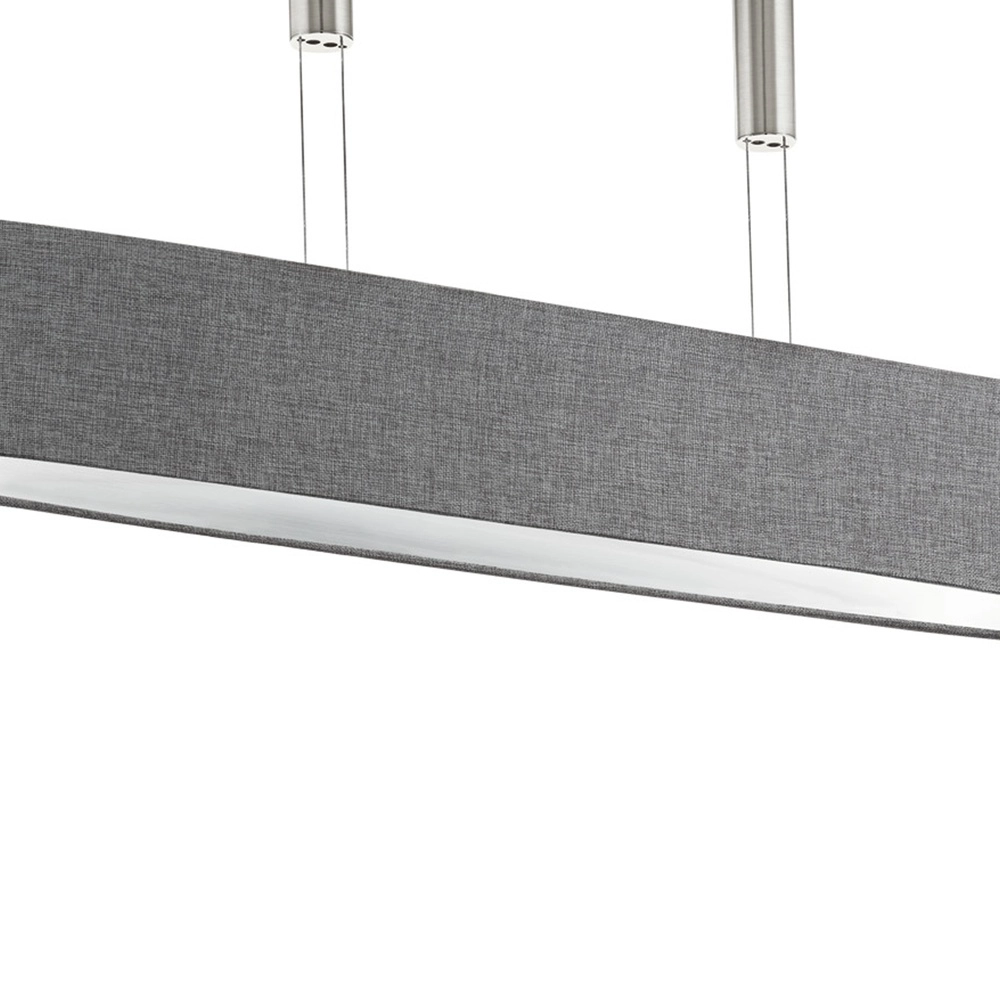 Ovale hanglamp Romao nikkel en chroom Eglo 9002759953515