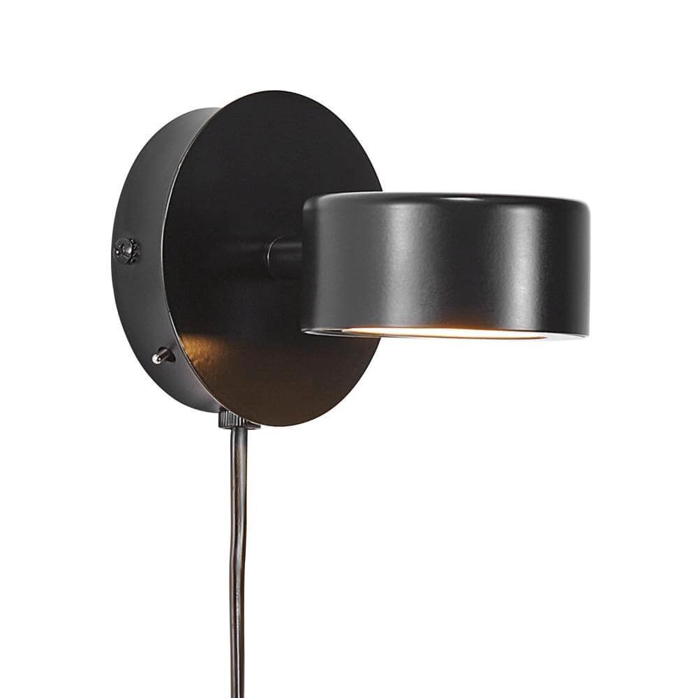 Design wandspot Clyde zwart