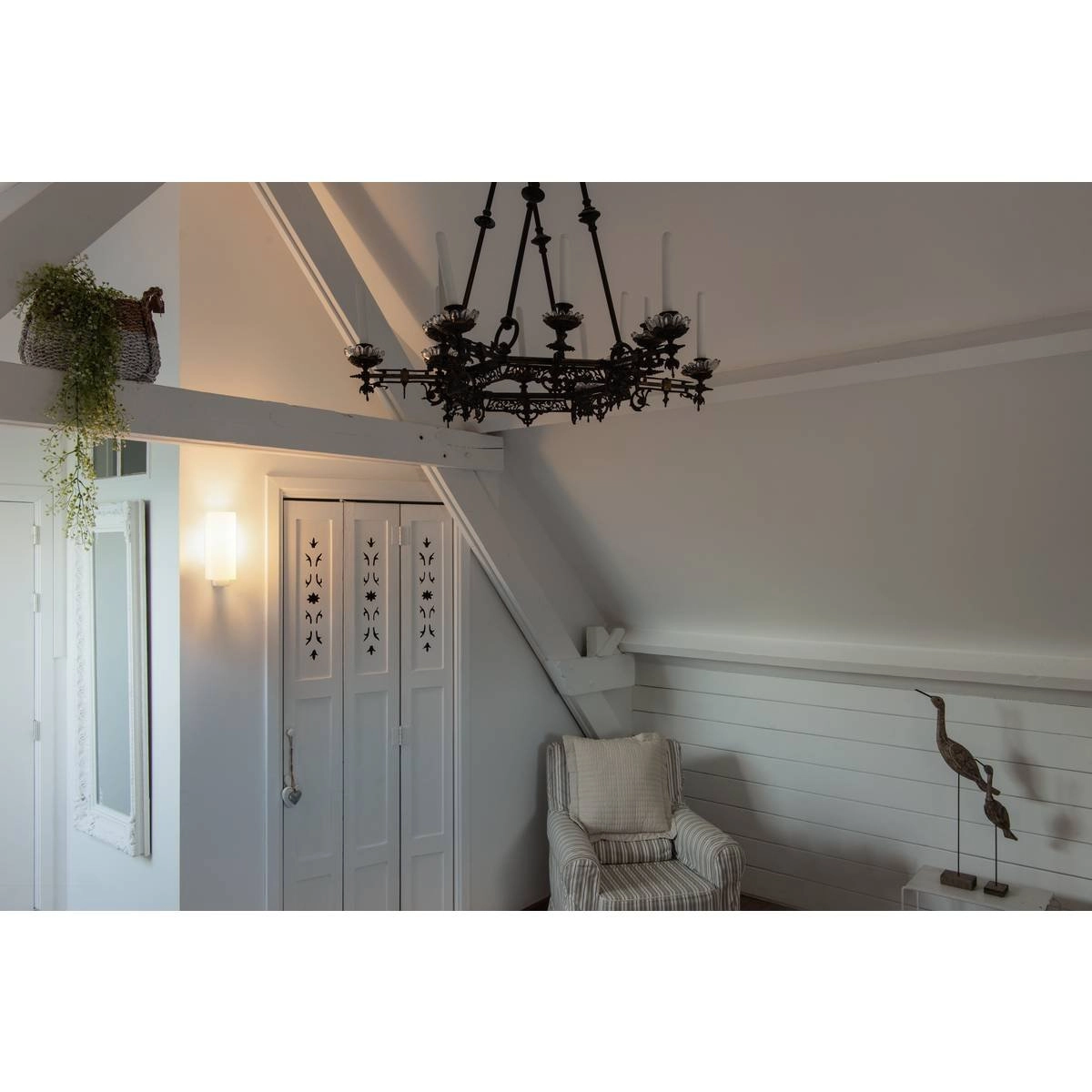 Wandlamp Quadrass 28cm wit SLV 4024163235884