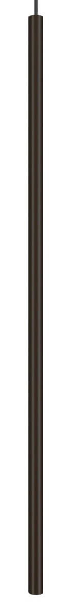 Slanke hanglamp Laser XL 2,5cm zwart Lyora 5903139843690