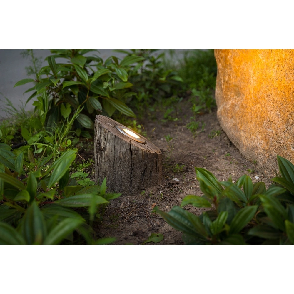 Houten uplighter Basso Kastanje - 40cm - 2700K
