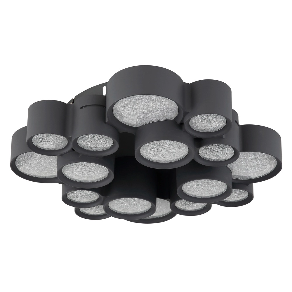 Design plafondlamp Darla zwart Globo 9007371589463