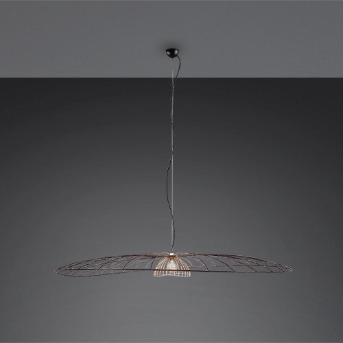 Hanglamp Lauris Ø 200cm zwart Trio 4017807678086