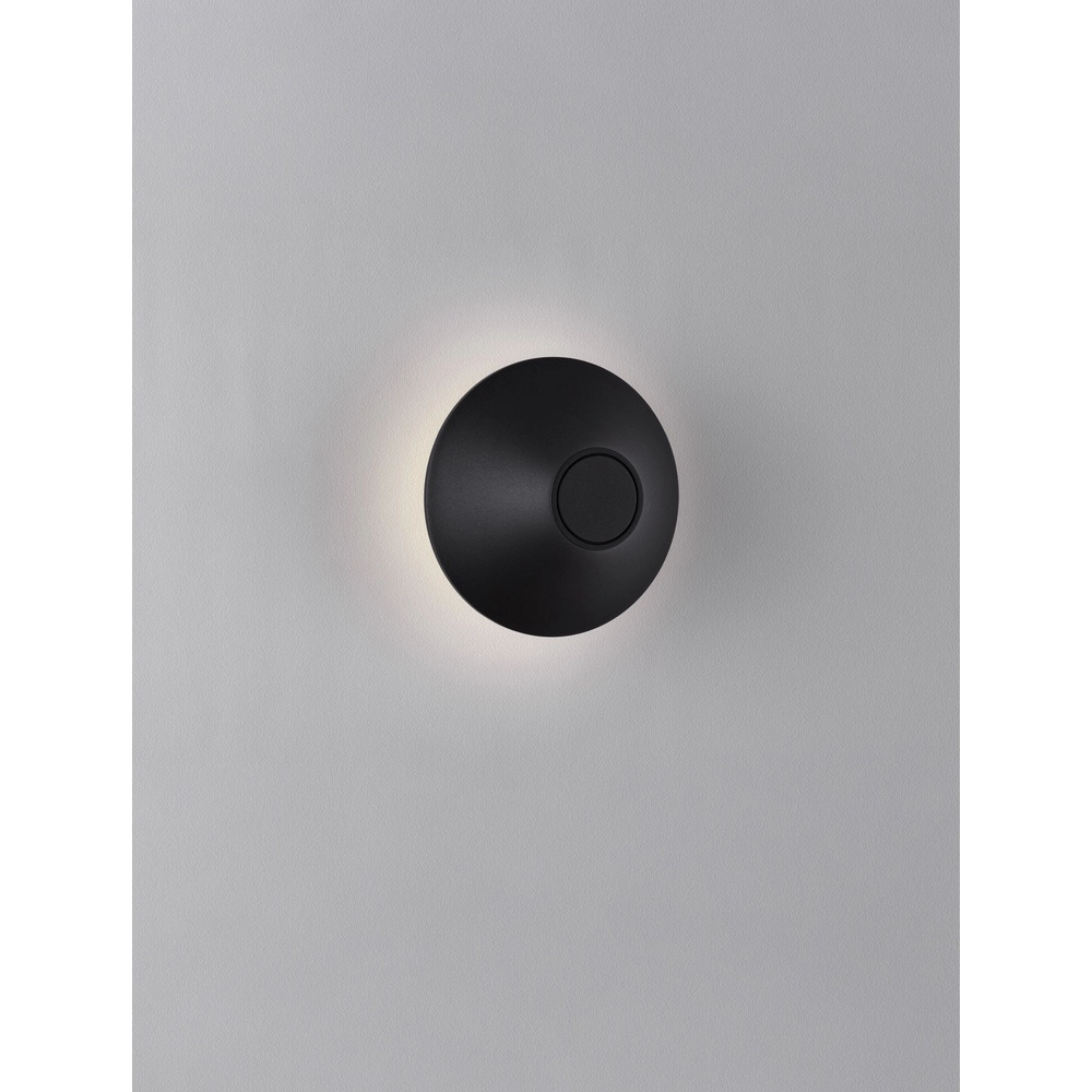 Design wandlamp Alux zwart