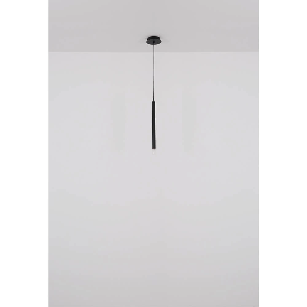 Design hanglamp Ryan enkel zwart Globo 9007371474288