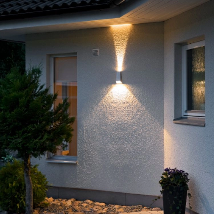 Muurlamp Imola Square Up - Down zilvergrijs KonstSmide 7318307911312