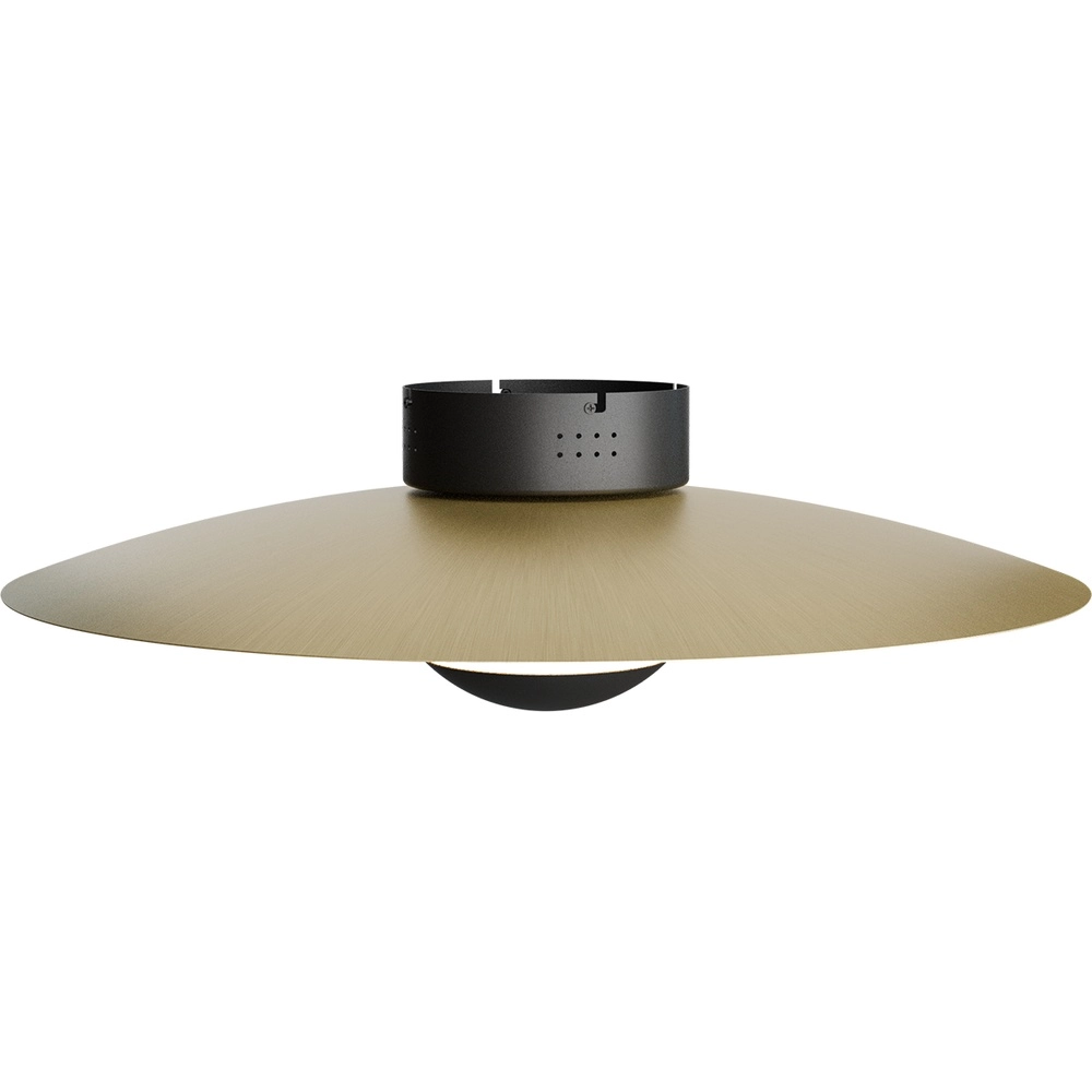 Plafondlamp Scala Ø 60cm zwart met goud Masterlight 8718121397405