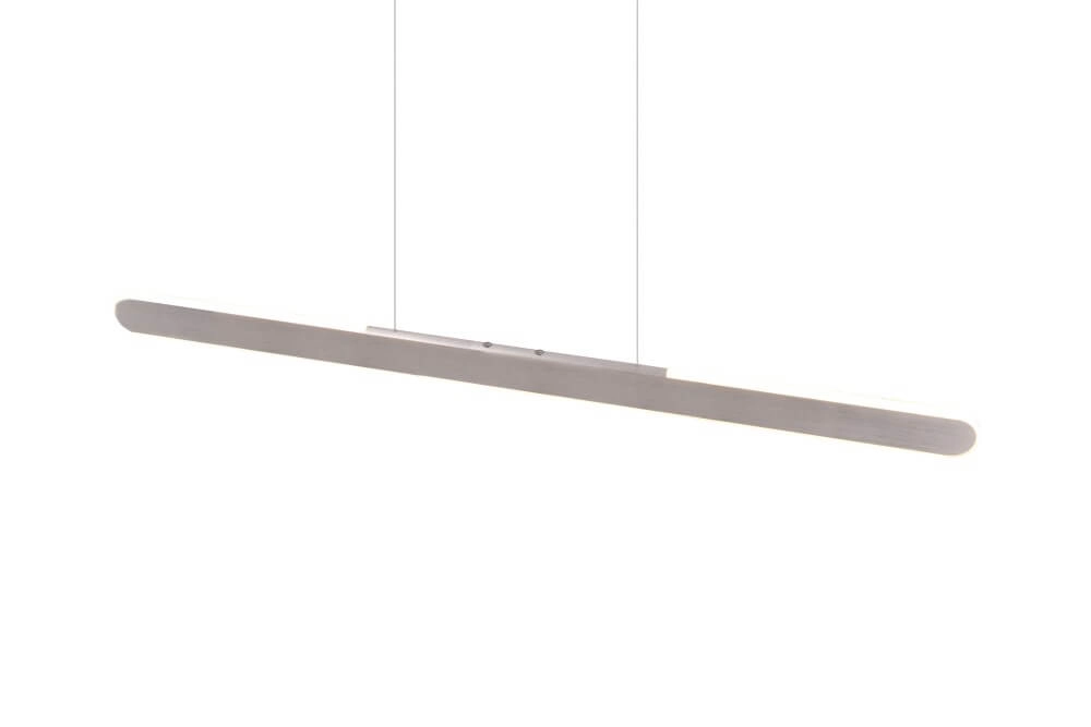 Unieke hanglamp Helios geborsteld metaal Trio 4017807597929