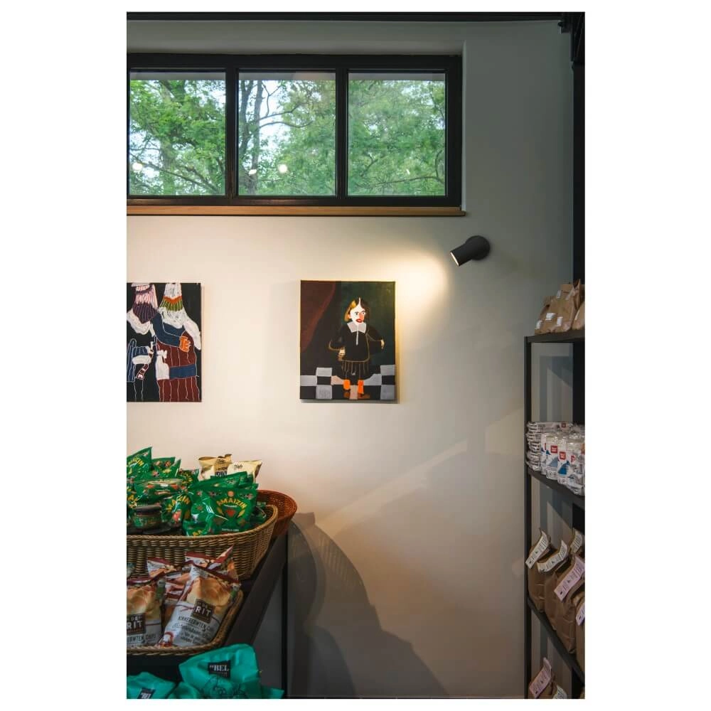 Opbouwspot Asto Tube zwart - 1x GU10 SLV 4024163266178