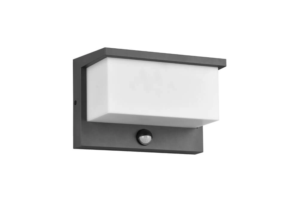 Wandlamp Nestos antraciet met sensor