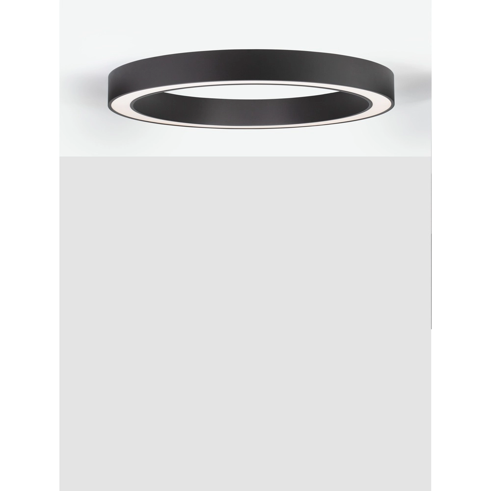 Plafondlamp Morbido zwart Ø 80cm Lyora 5212017438614