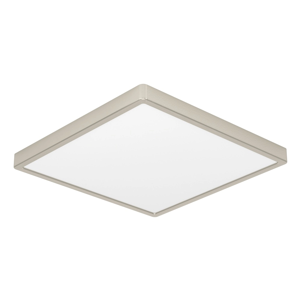 IP44 Zigbee lamp Fueva 6-Z vierkant - rvs - 39x39cm