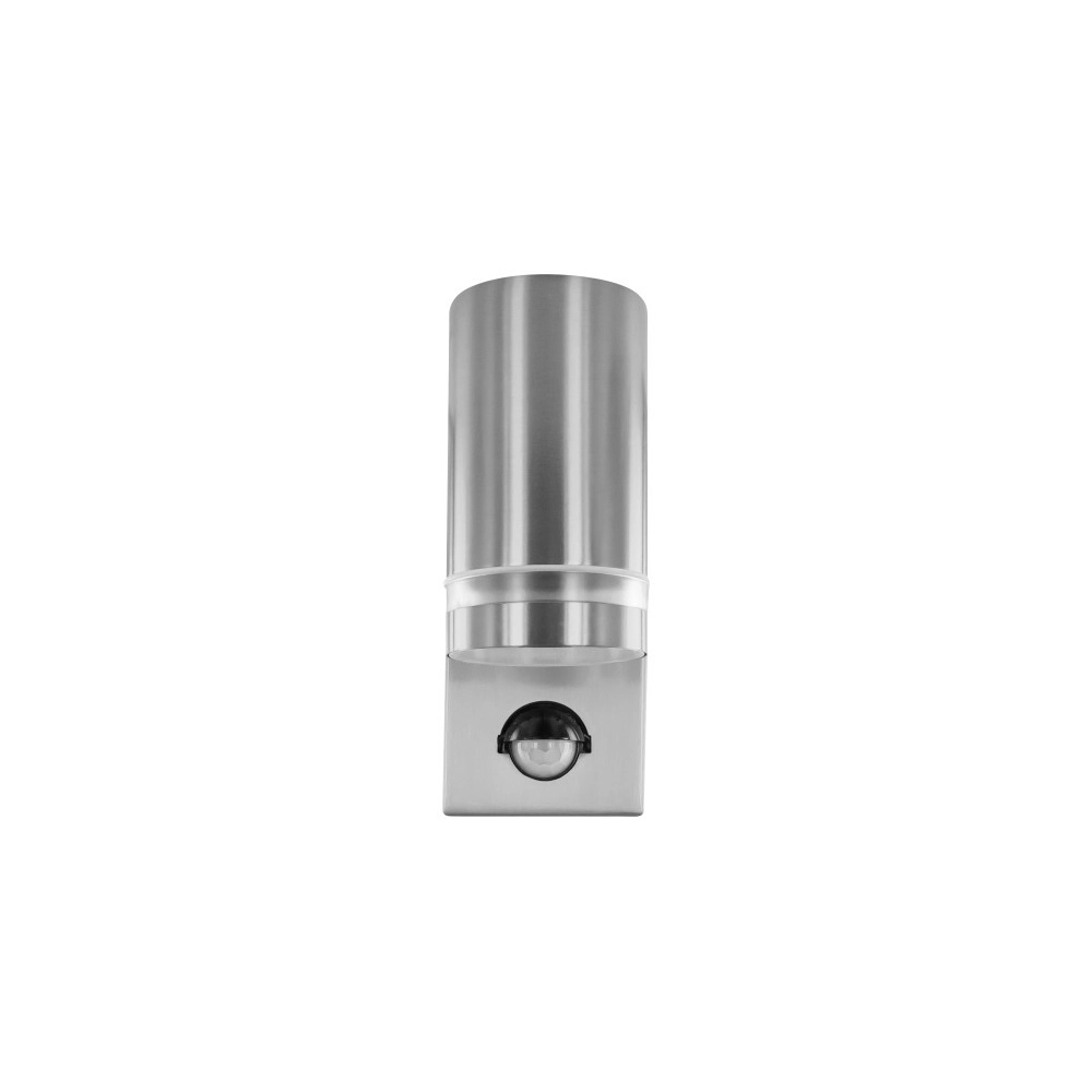 Wandspot met sensor Opden RVS - 1x GU10 Lyora 5055788285632