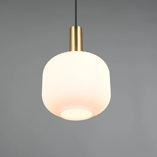 Pendel Diva Ø 20cm - wit glas Trio 4017807614497