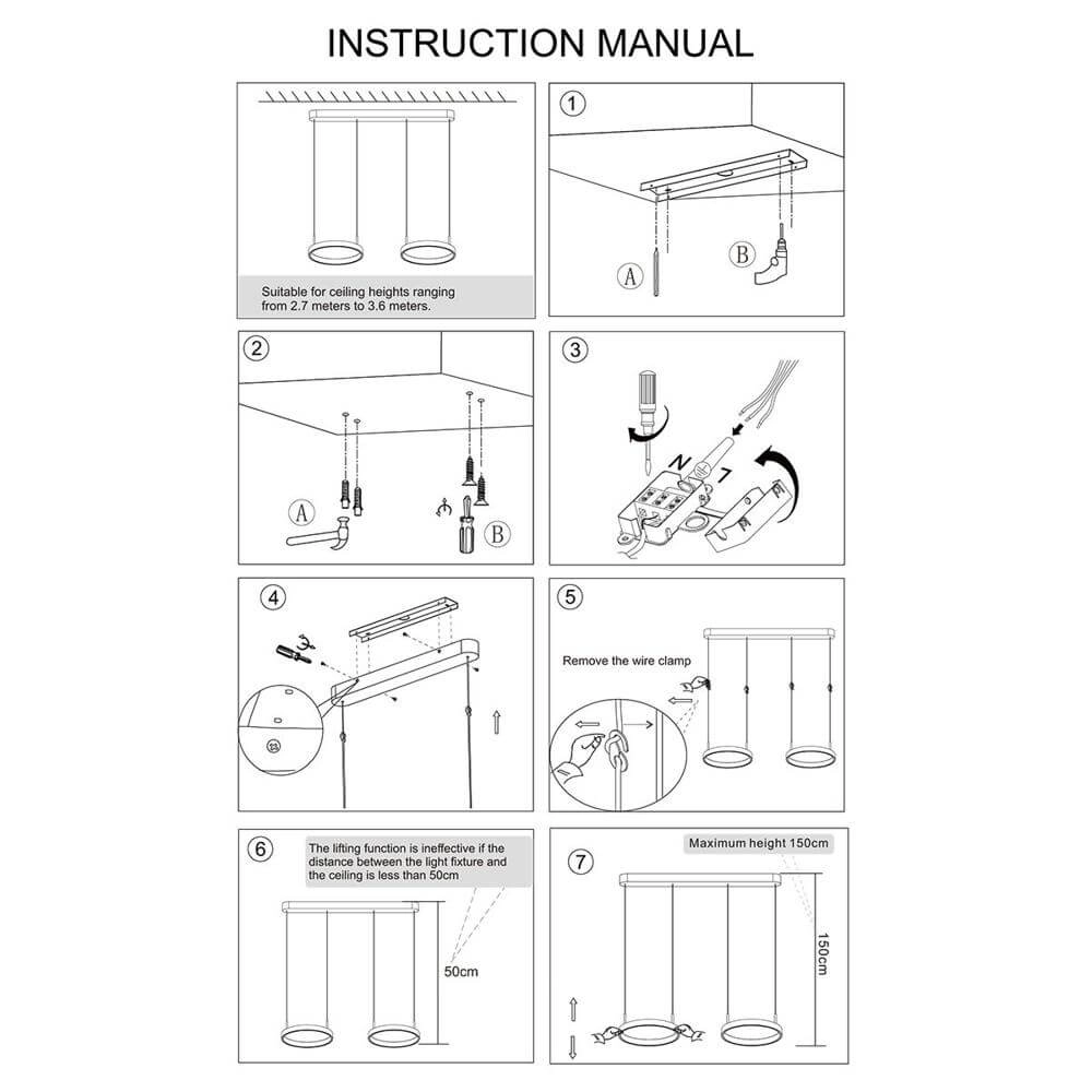 Moderne hanglamp Mykty zwart Steinhauer 8712746178210