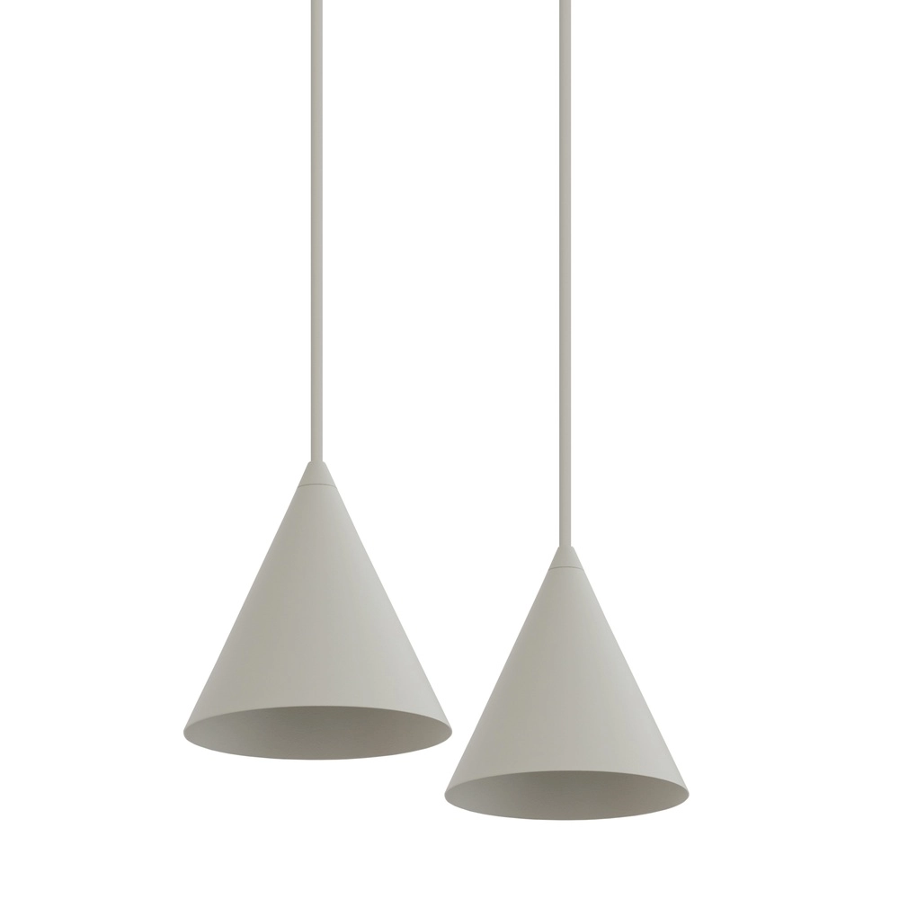Plafond- en hanglamp Fourty grijs Lyora 5903139114516