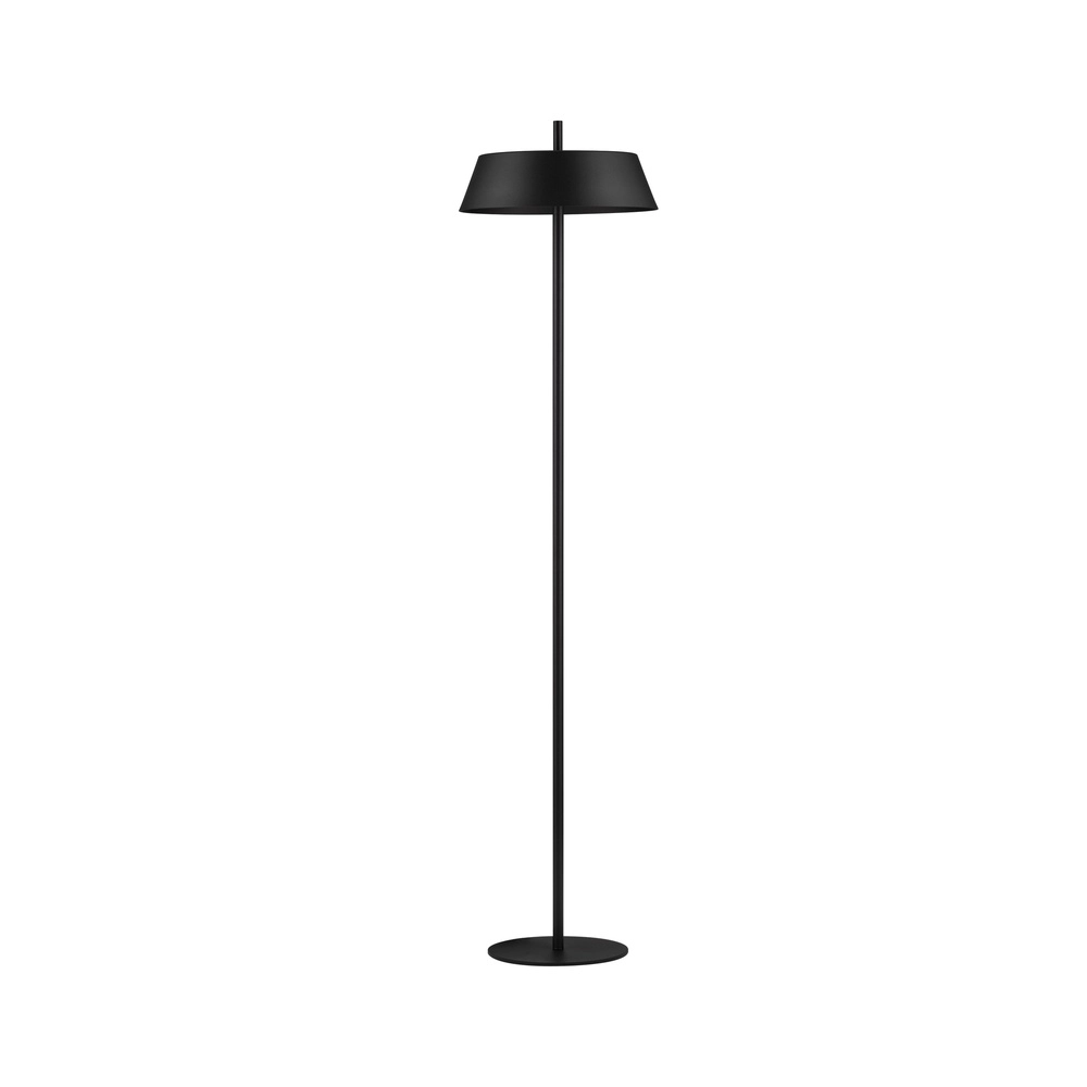 Strakke vloerlamp Velio zwart design Lyora 5212017489029
