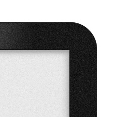 Led plafonnière Anne Square 10w - 2700K - 17cm zwart ETH 8720195301653