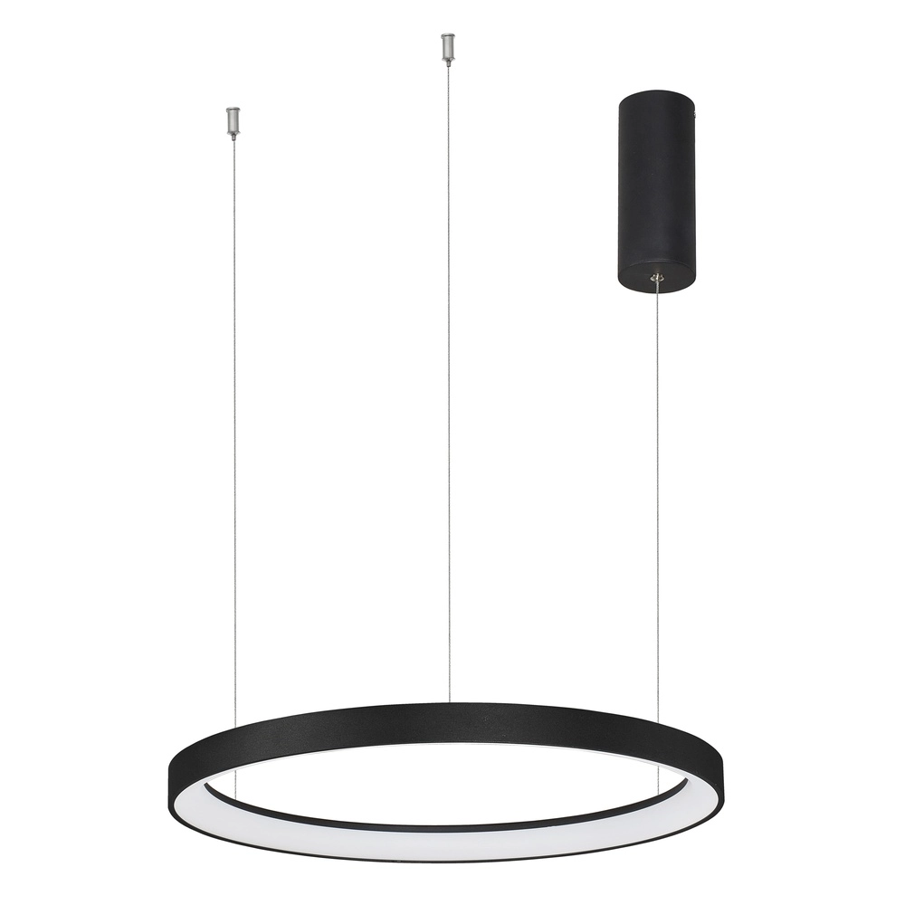 Design hanglamp Pertino zwart Ø 48cm 2700K Lyora 5212017446039