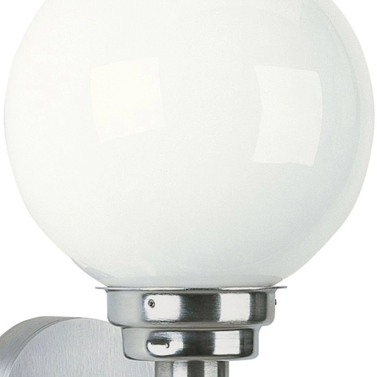Buitenlamp bol lamp Globe Opal 20cm - RVS Albert 4007235902273