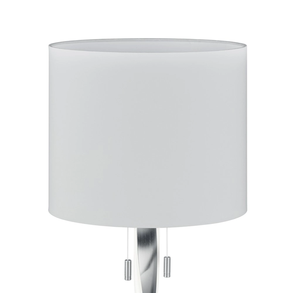 Tafellamp Nandor 62cm metaalgrijs Trio 4017807380453