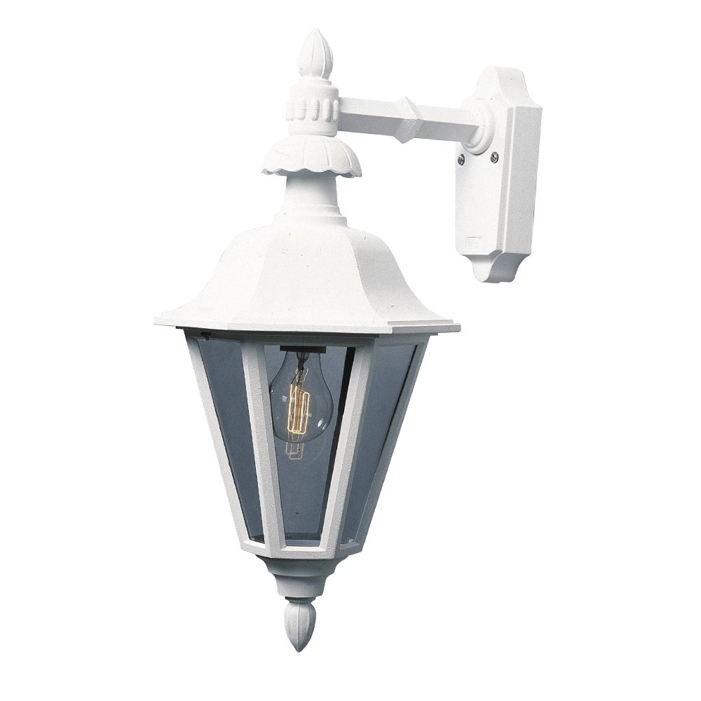 Klassieke buitenlamp Pallas wit Klassieke buitenlamp Pallas wit