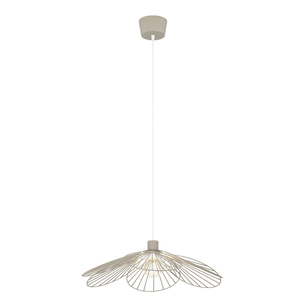 Hanglamp Binacua zand bruin Ø 60cm Eglo 9008606405916