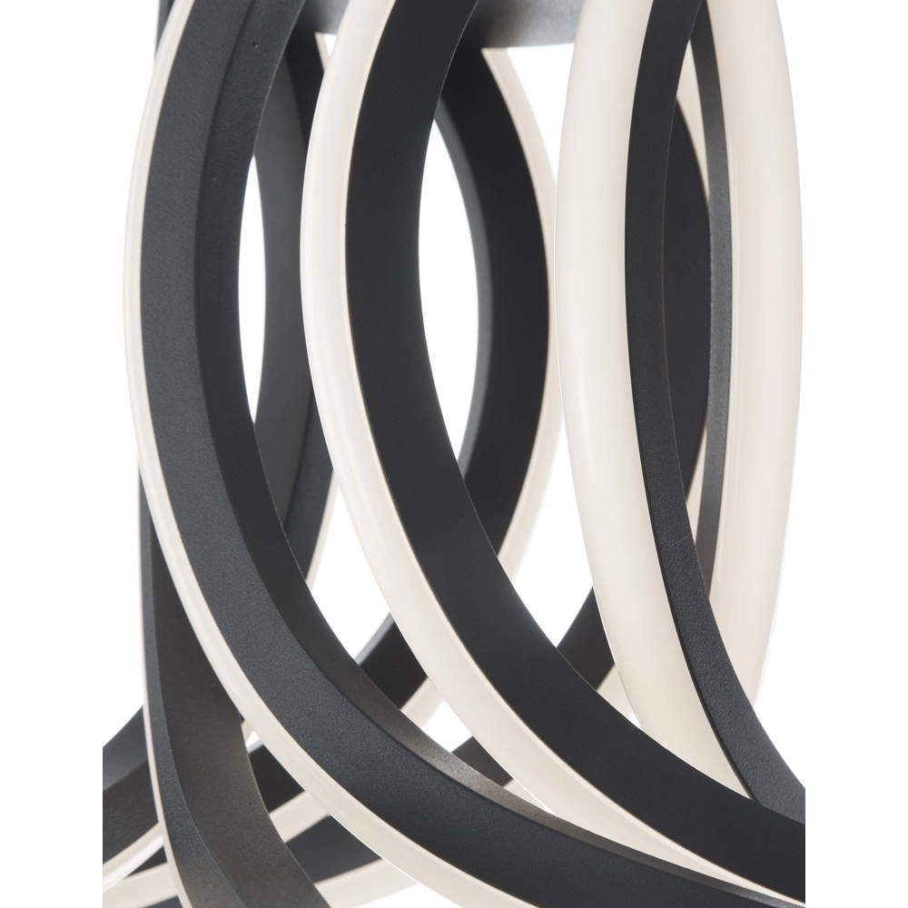 Design hanglamp Narvi S zwart Ø 50cm Lyora 5212017424204