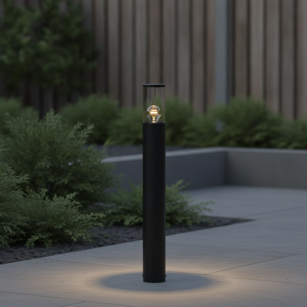 Design tuinlamp Zosia grijs 80cm