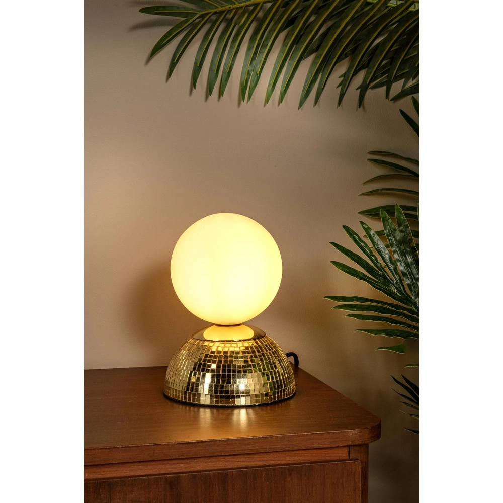 Tafellampje Glitzer goud Lucide 5411212106506