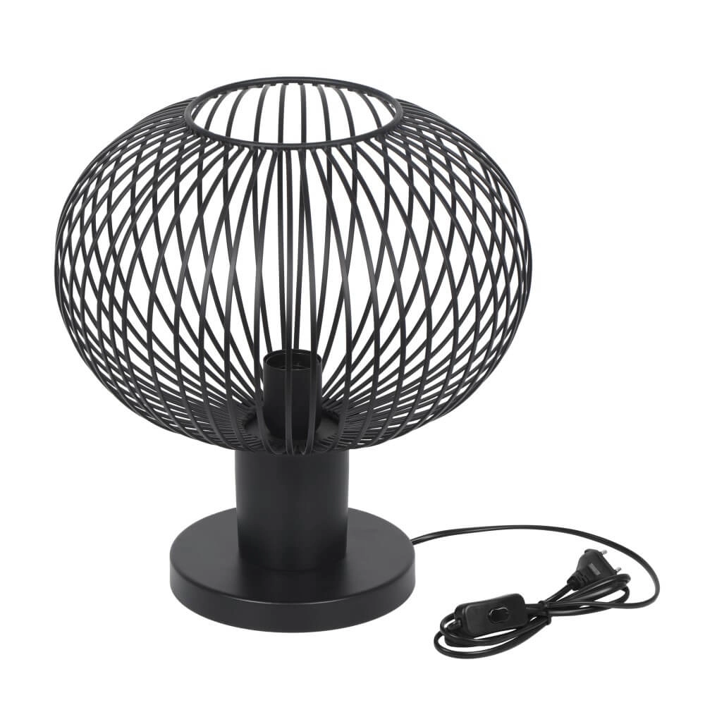 Draad tafellamp Gila Ø 33cm - zwart Trio 4017807629095