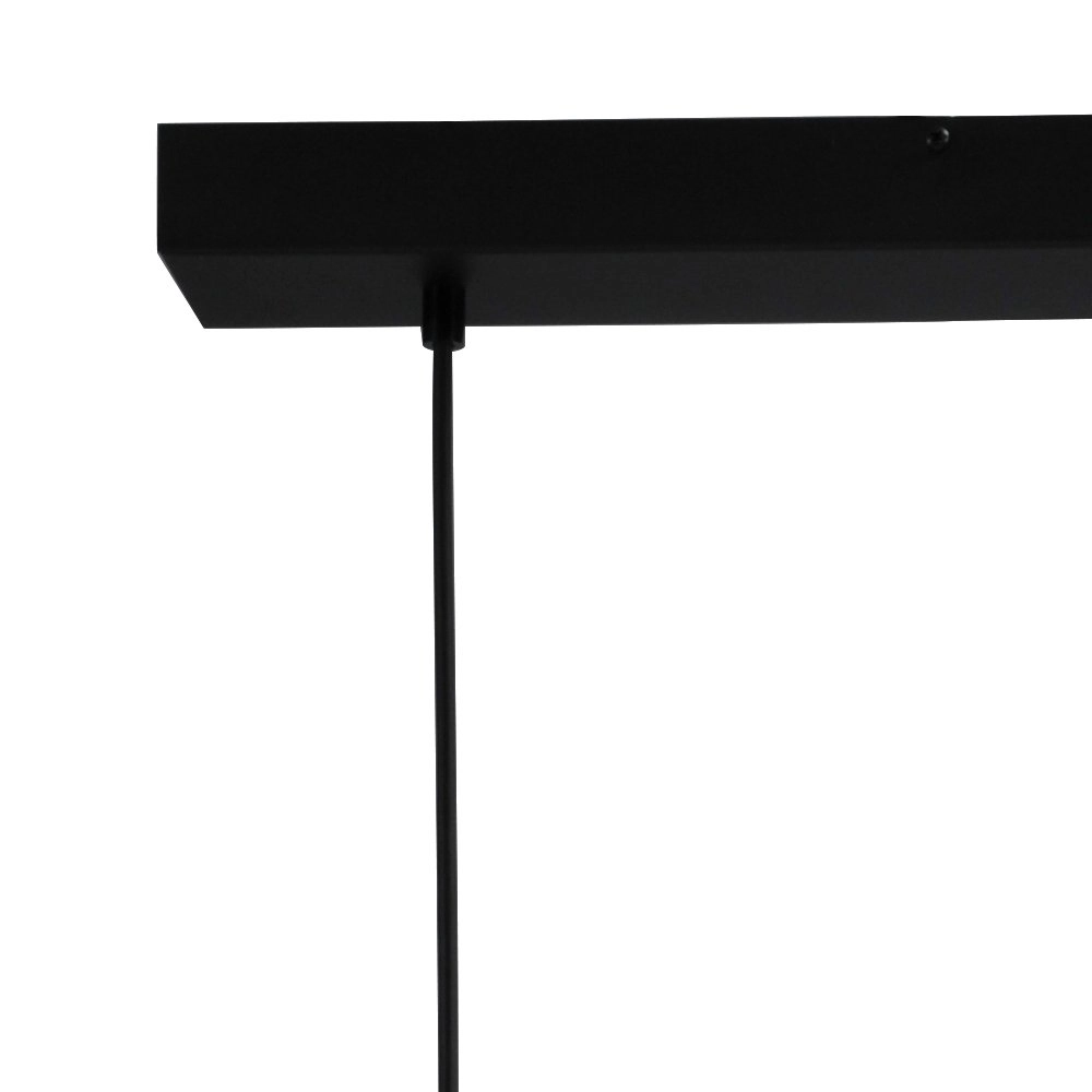 Retro eettafellamp Di panna Industria 2x26 2-lichts wit met zwart Masterlight 8718121231259