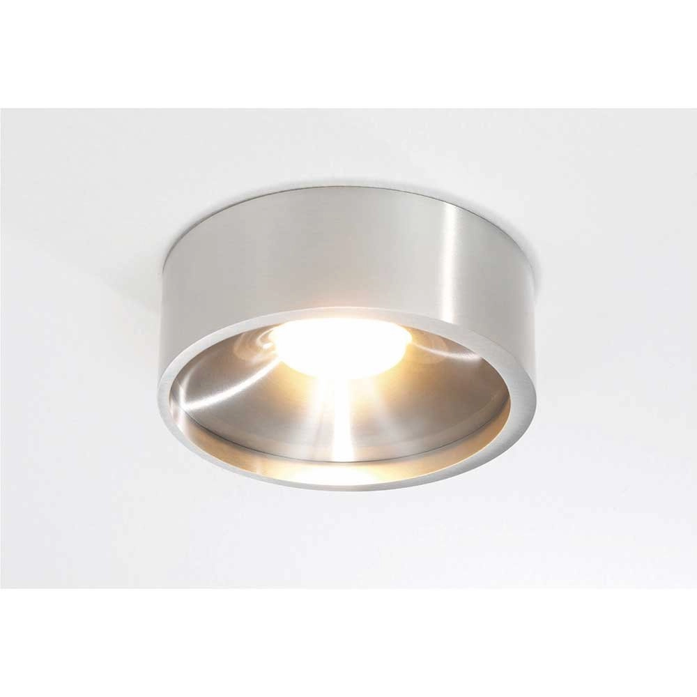 RVS plafonnière Orlando Ø 14cm RVS plafonnière Orlando Ø 14cm