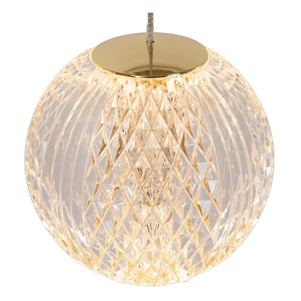 Gouden hanglamp Cintra Ø 14cm Lucide 5411212134370