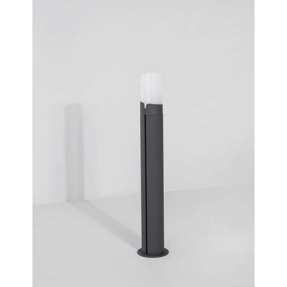 Strakke tuinlamp Pyro grijs Lyora 5212017429124
