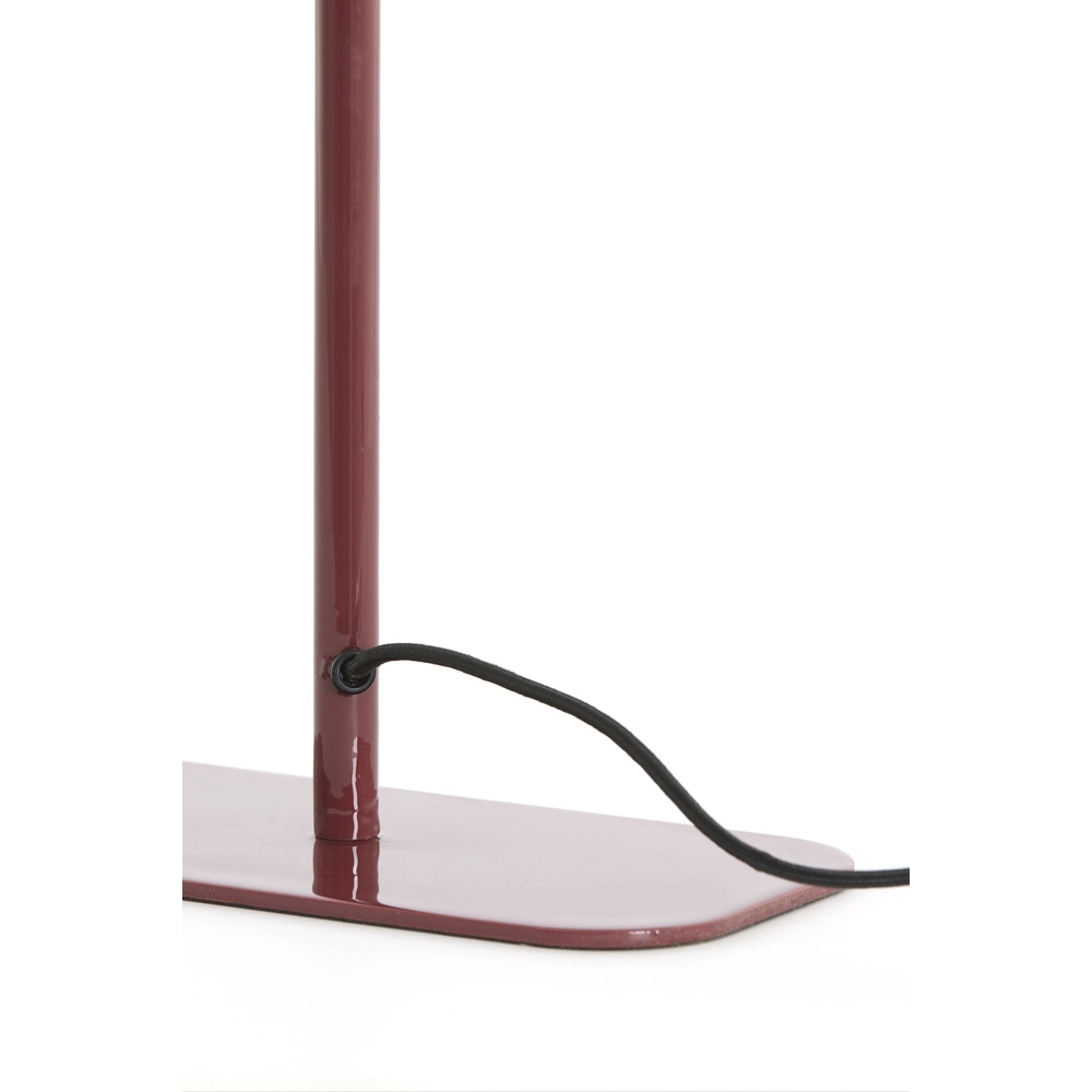 Nachtkastlamp Elenie 25x13cm - glans bordeaux Light & Living 8717807818821