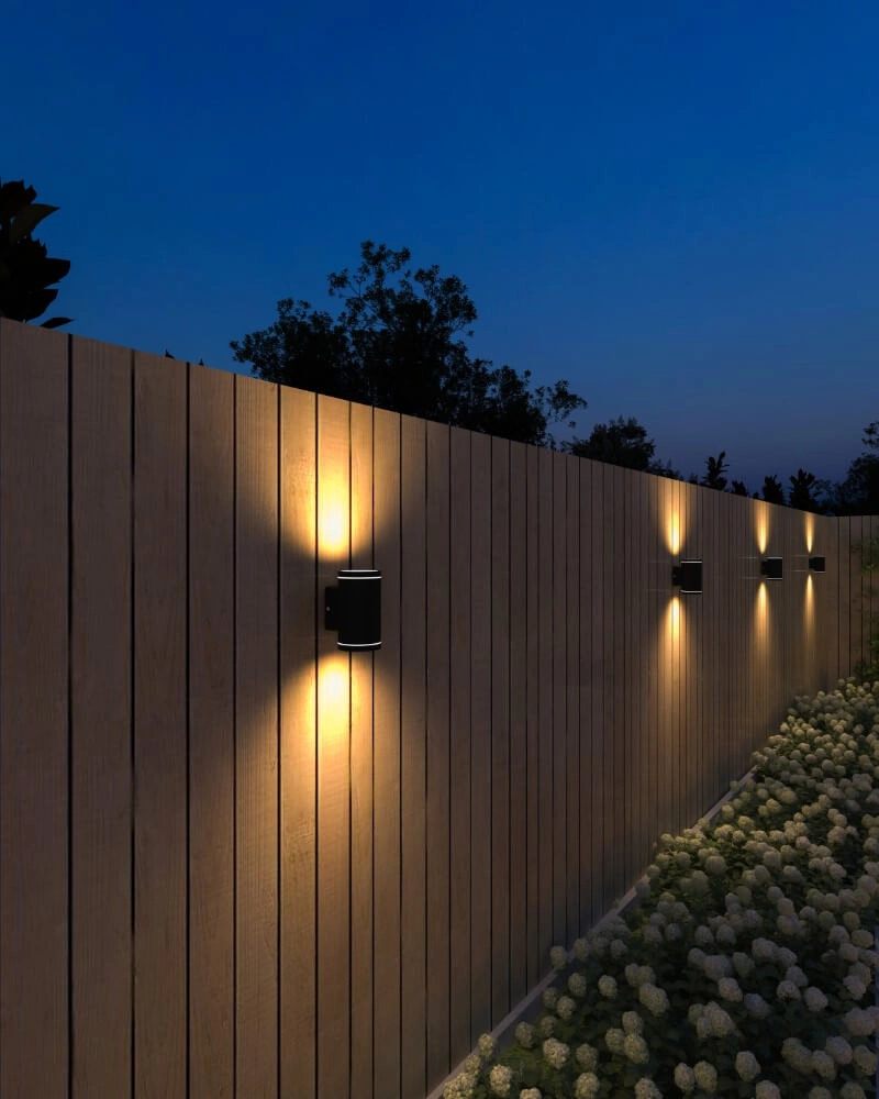 Smart buitenlamp Link 2L up down - zwart Circle 8712879149569