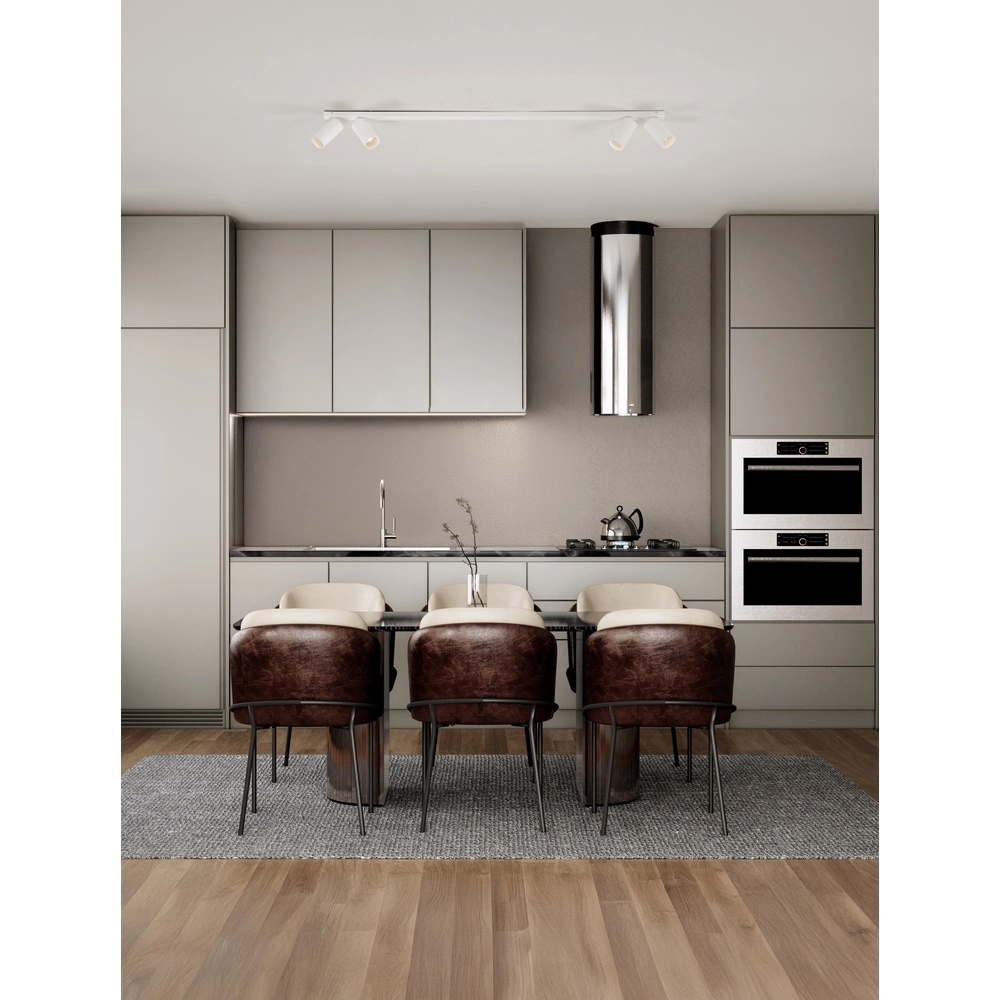 4-lichts plafondlamp Oso wit Lyora 5212017465092